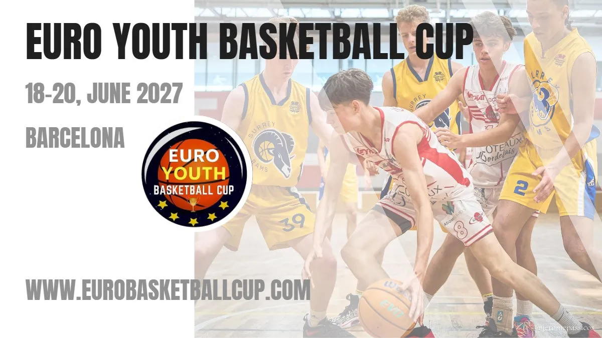 Cover of the Euro Youth Basketball Cup 2027 — official catalogue